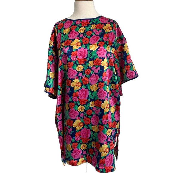 Victorias Secret Floral Gown + Robe Vintage. No Robe Tie Included. - Picture 1 of 16